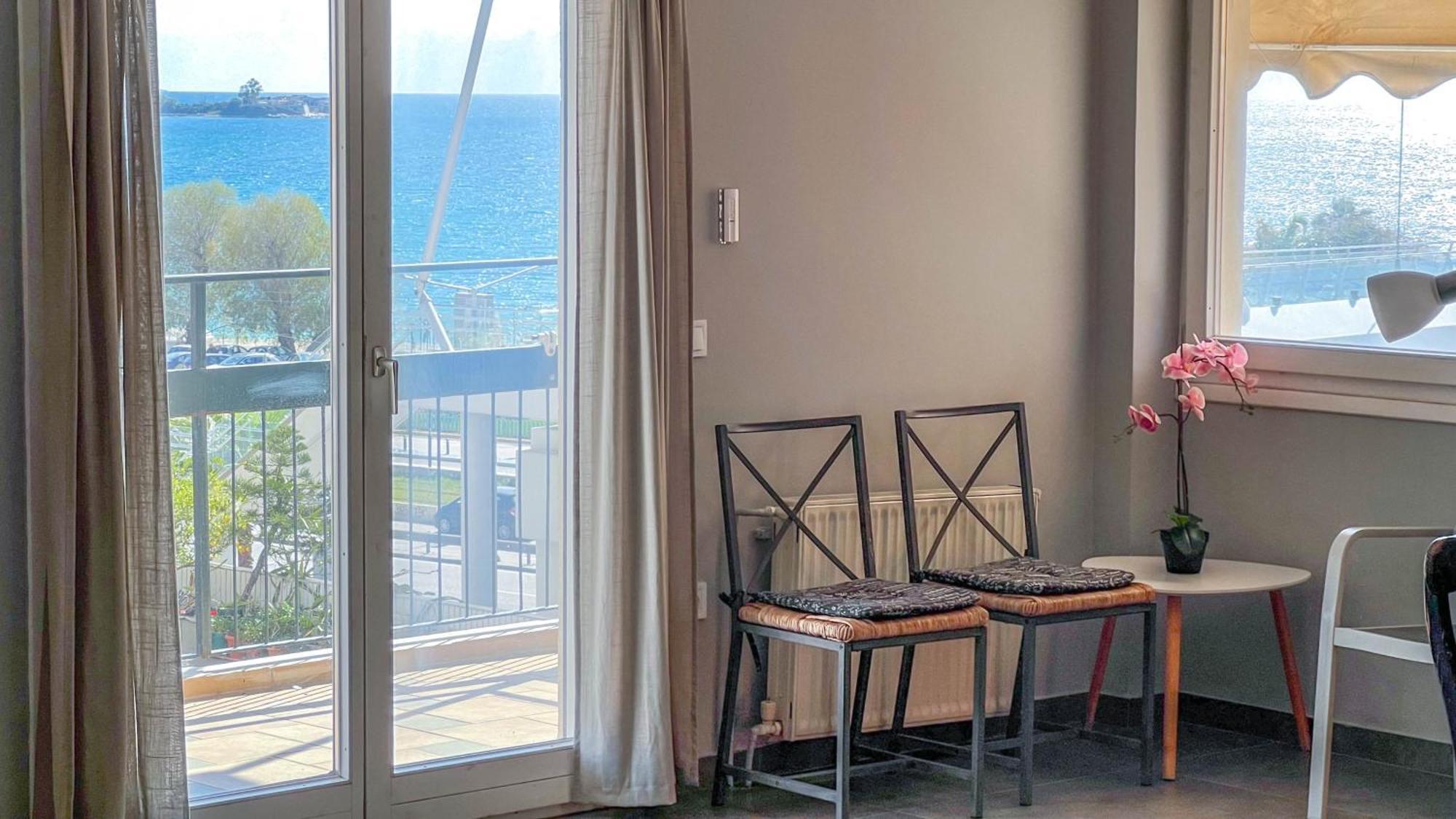 Alimos Sea View Family Apartment Athén Kültér fotó